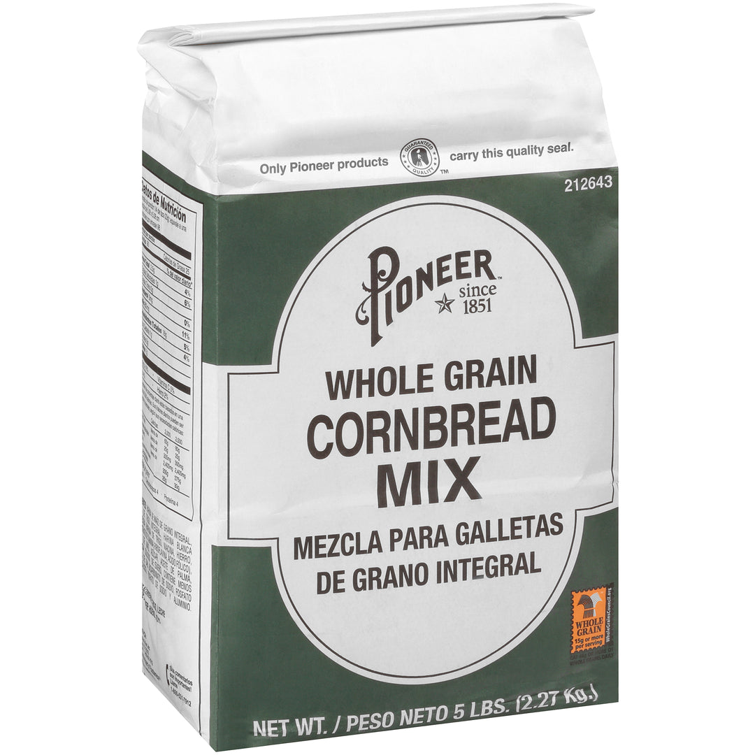 Pioneer Whole Grain Cornbread Mix-5 lb.-6/Case