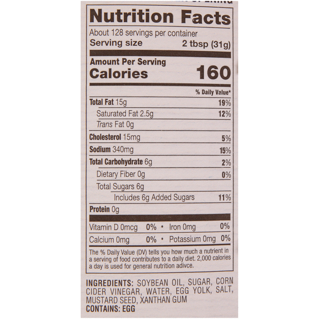 Marzetti Original Slaw Dressing Bulk-1 Gallon-4/Case MPN# 80000 Round Eye Supply Marzetti Original Slaw Dressing Bulk-1 Gallon-4/Case MPN# 80000 Round Eye Supply