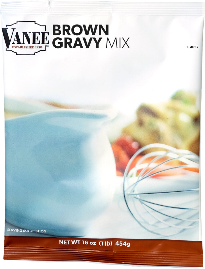 Vanee Brown Gravy Mix-16 oz.-8/Case