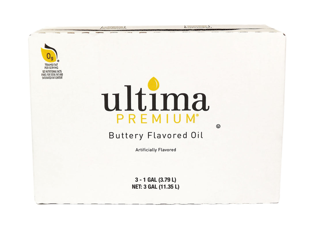 Ultima Premium Buttery Liquid Butter Alternative Oil-1 Gallon-3/Case