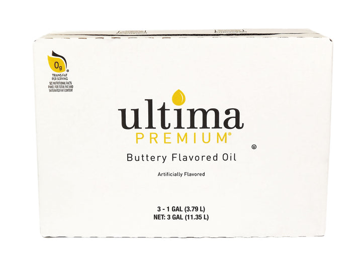 Ultima Premium Buttery Liquid Butter Alternative Oil-1 Gallon-3/Case