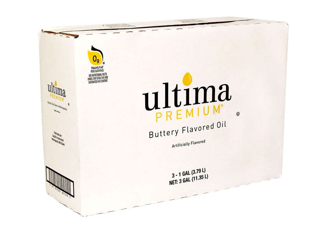 Ultima Premium Buttery Liquid Butter Alternative Oil-1 Gallon-3/Case