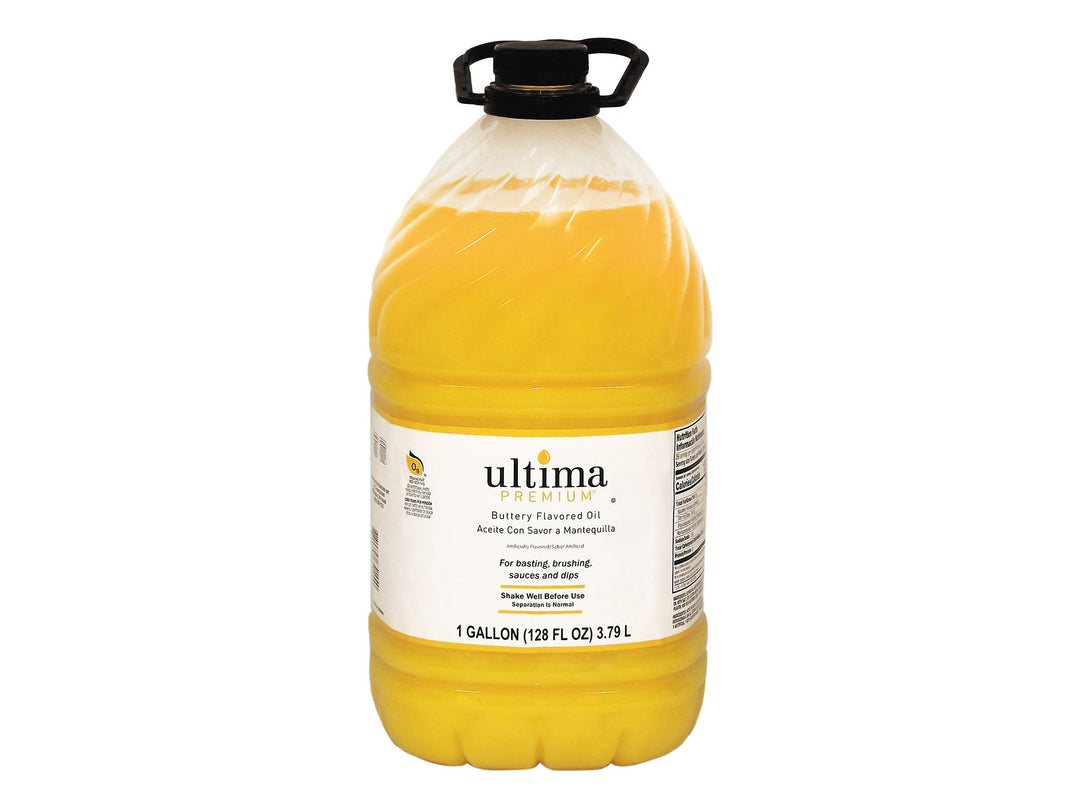 Ultima Premium Buttery Liquid Butter Alternative Oil-1 Gallon-3/Case
