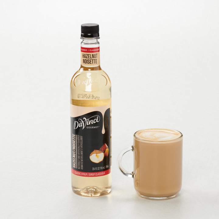 Davinci Gourmet Hazelnut Syrup-750 Milliliter-4/Case