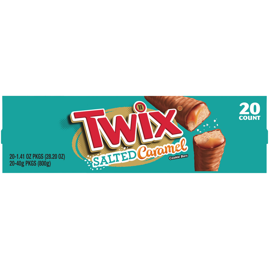 Twix Salted Caramel Singles-1.41 oz.-20/Box-12/Case