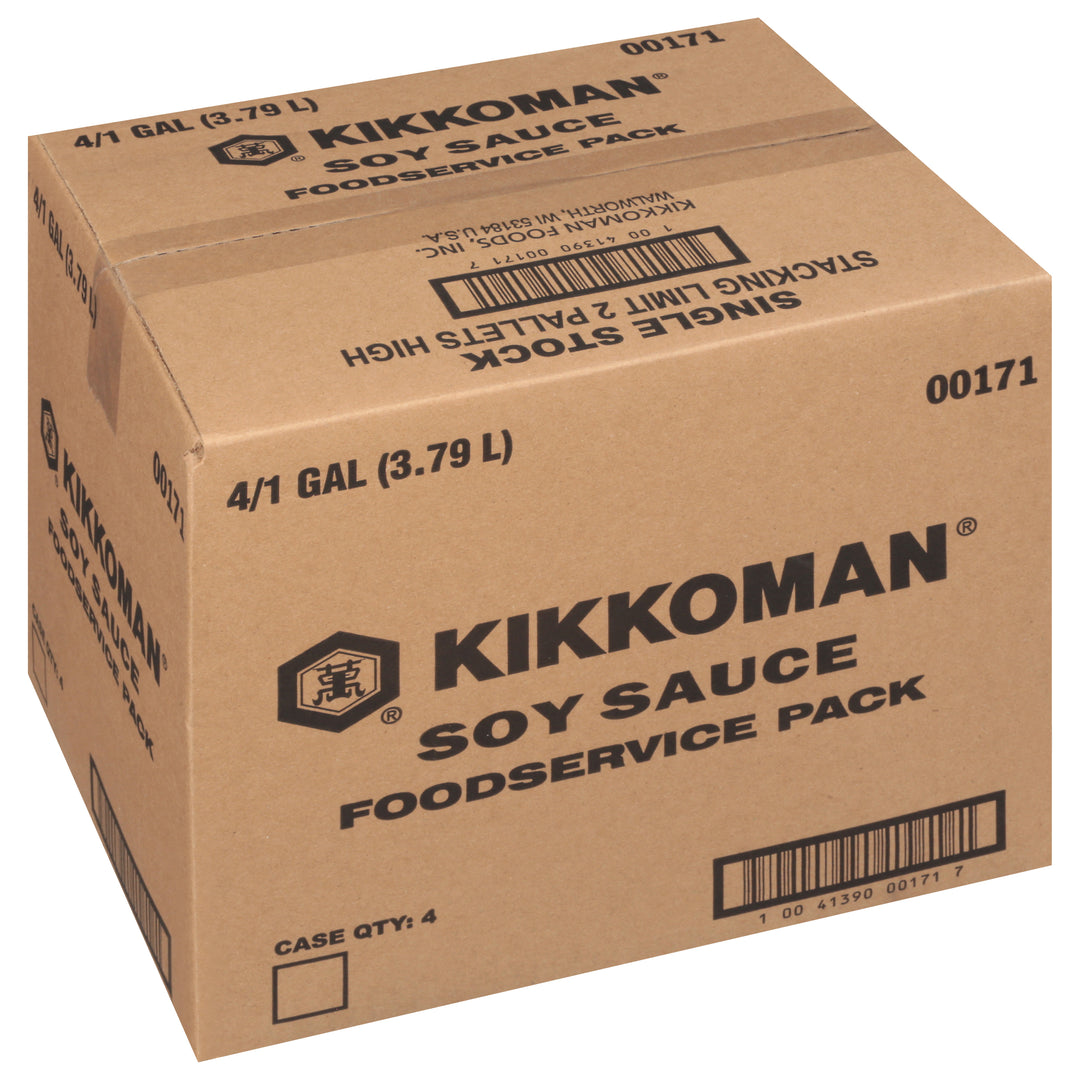 Kikkoman Soy Sauce Bulk-1 Gallon-4/Case