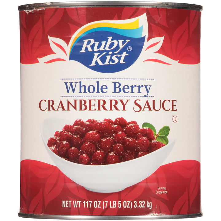 Ruby Kist Whole Berry Cranberry Sauce-117 fl oz.-6/Case