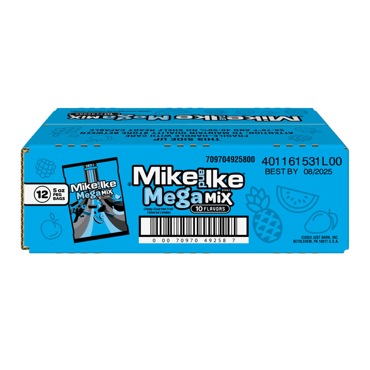 Mike & Ike Mega Mix Peg Bag-5 oz.-12/Case