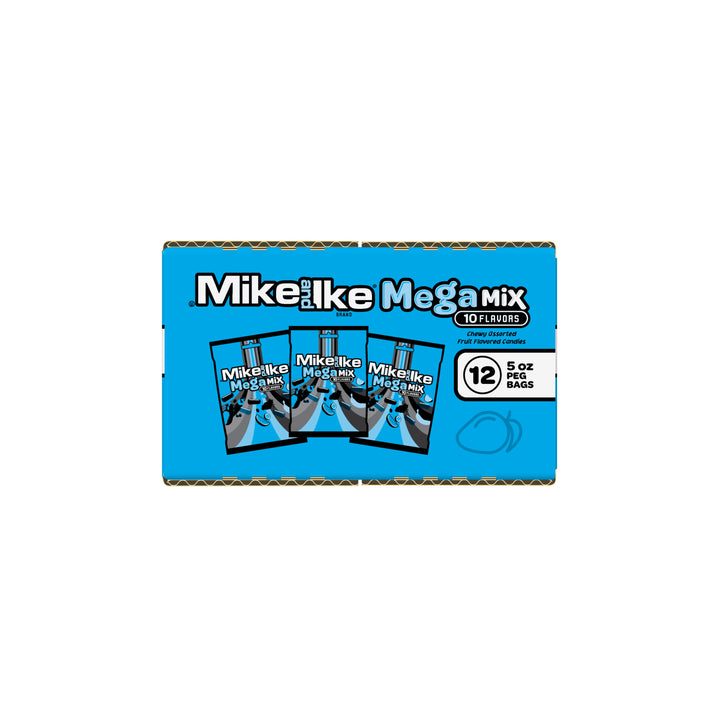 Mike & Ike Mega Mix Peg Bag-5 oz.-12/Case