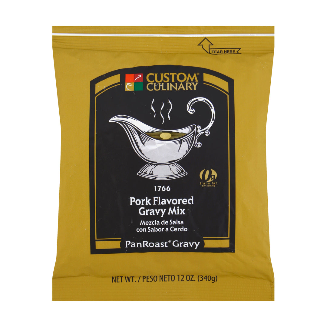 Panroast Pork Flavored Gravy Mix-12 oz.-8/Case
