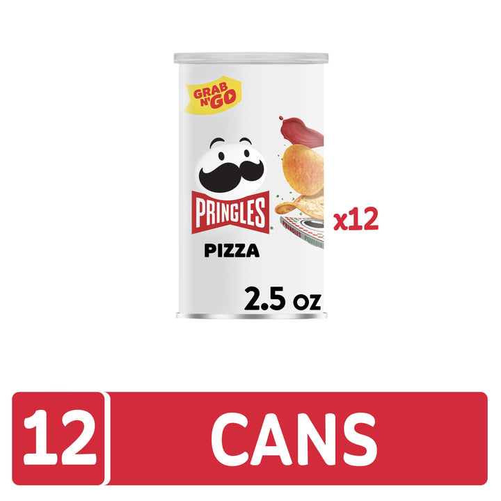 Pringles Pizza Potato Crisp-2.5 oz.-12/Case