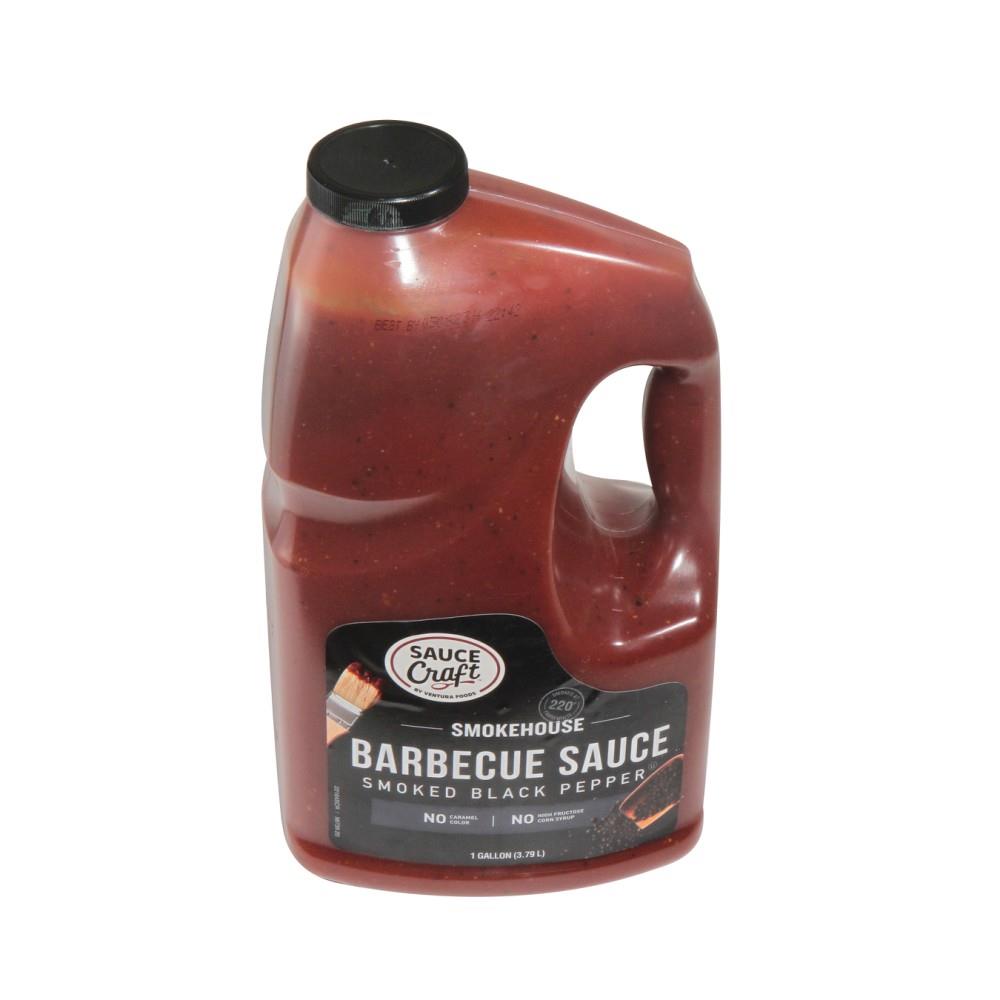 Smokehouse Smoked Black Pepper Bbq Sauce Bulk-1 Gallon-2/Case