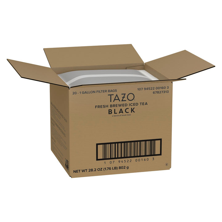 Tazo Tea Bags Iced Black Tea-1 Gallon-20/Case