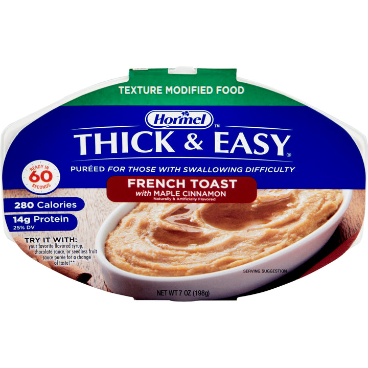 Thick & Easy Maple Cinnamon French Toast Puree-7 oz.-7/Case