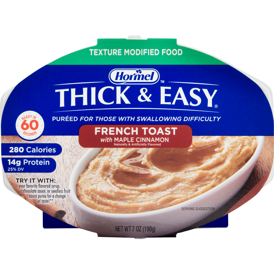 Thick & Easy Maple Cinnamon French Toast Puree-7 oz.-7/Case