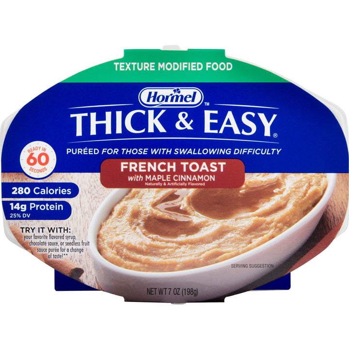 Thick & Easy Maple Cinnamon French Toast Puree-7 oz.-7/Case