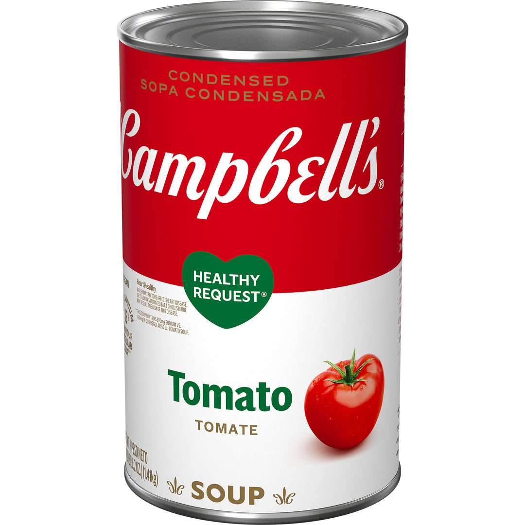 Campbell's Classic Healthy Request Tomato Condensed Shelf Stable Soup-50 oz.-12/Case