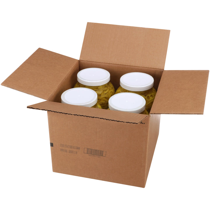 Mi Pueblo Banana Pepper Rings Mild-1 Gallon-4/Case