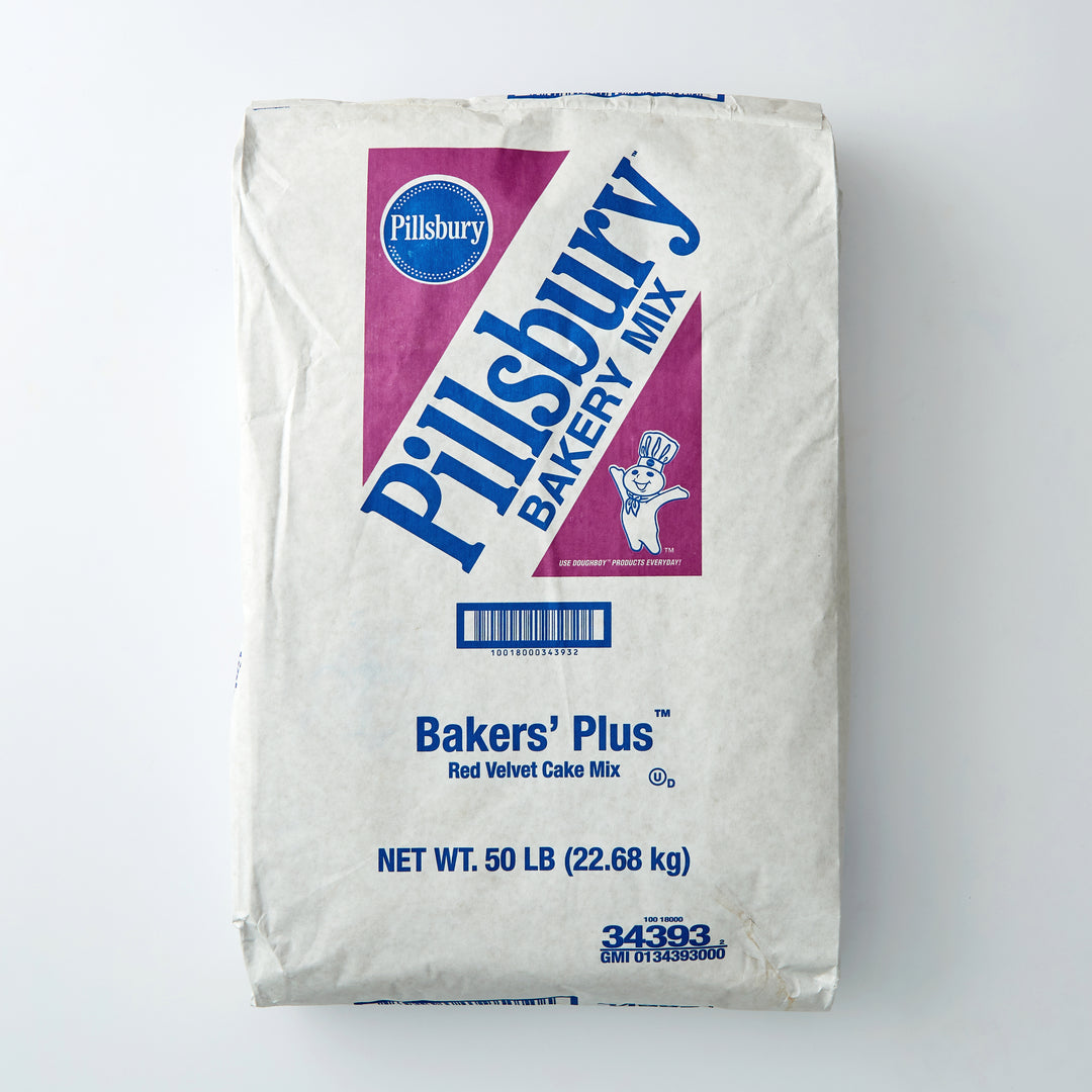 Pillsbury Red Velvet Cake Mix-50 lb.-1/Case