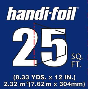 Handi-Foil Wrap 12"X25"-25 Foot-24/Case