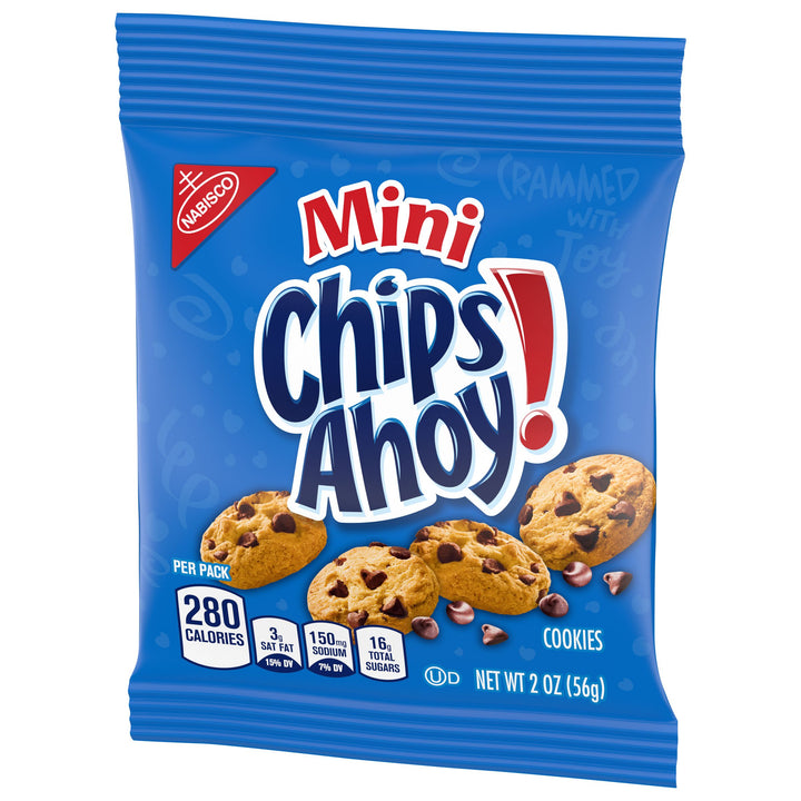 Chips Ahoy Snack Size Cookies-2 oz.-60/Case