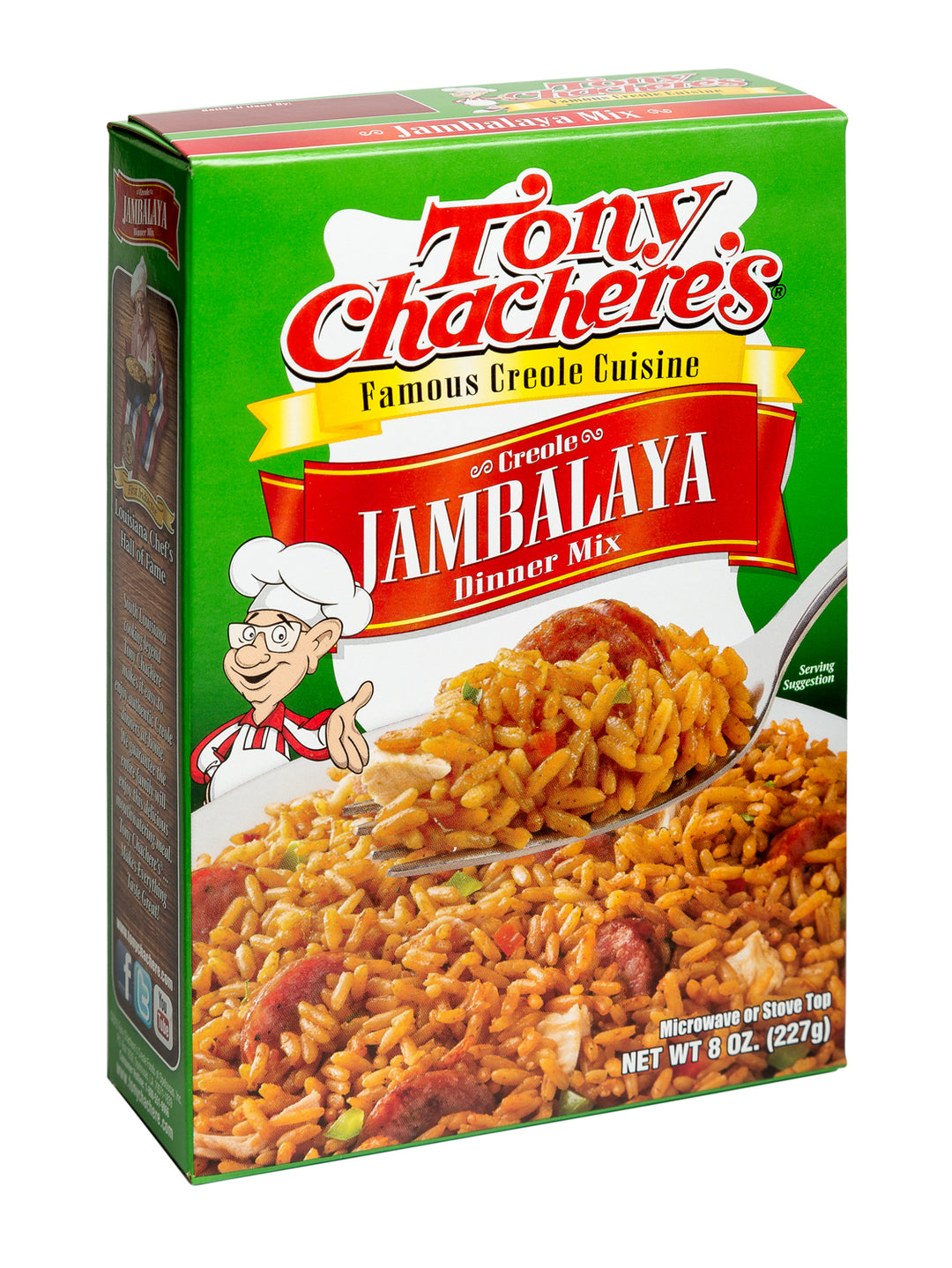 Tony Chachere's Creole Foods Jambalaya Mix-8 oz.-12/Case