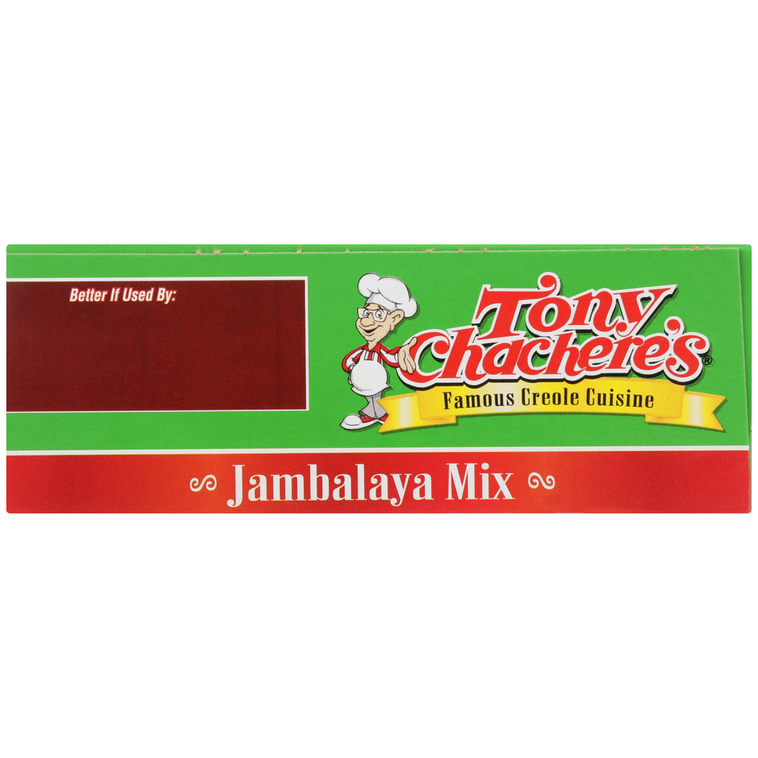 Tony Chachere's Creole Foods Jambalaya Mix-8 oz.-12/Case