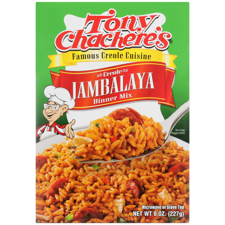 Tony Chachere's Creole Foods Jambalaya Mix-8 oz.-12/Case