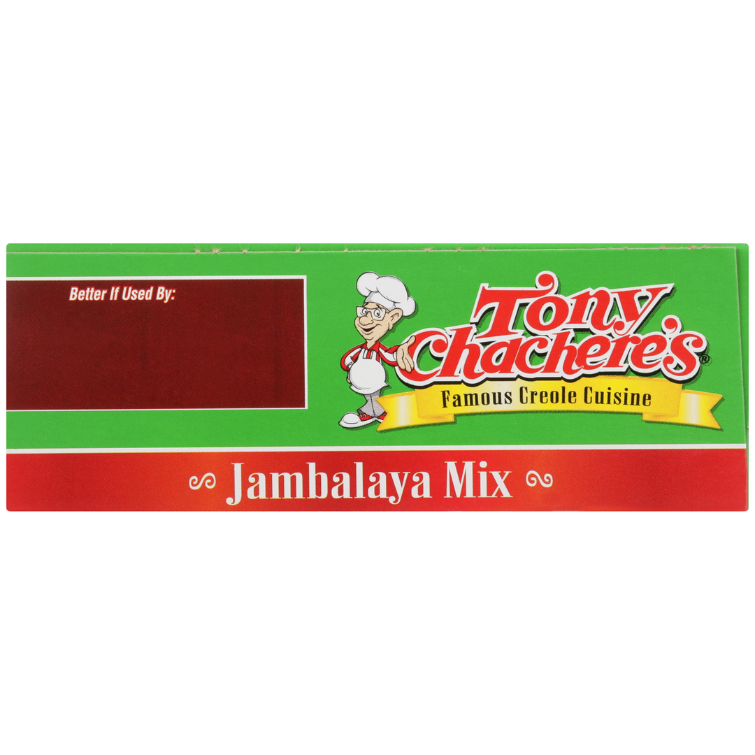 Tony Chachere's Creole Foods Jambalaya Mix-8 oz.-12/Case