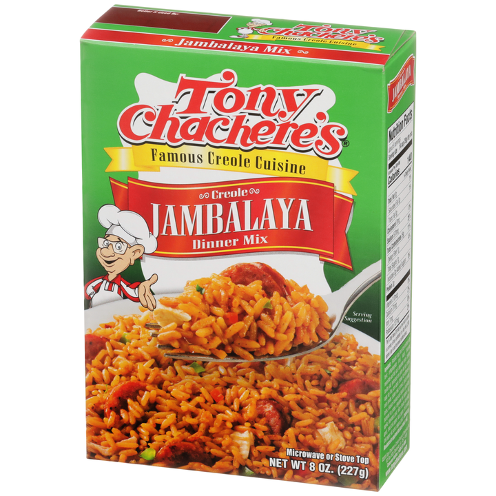 Tony Chachere's Creole Foods Jambalaya Mix-8 oz.-12/Case