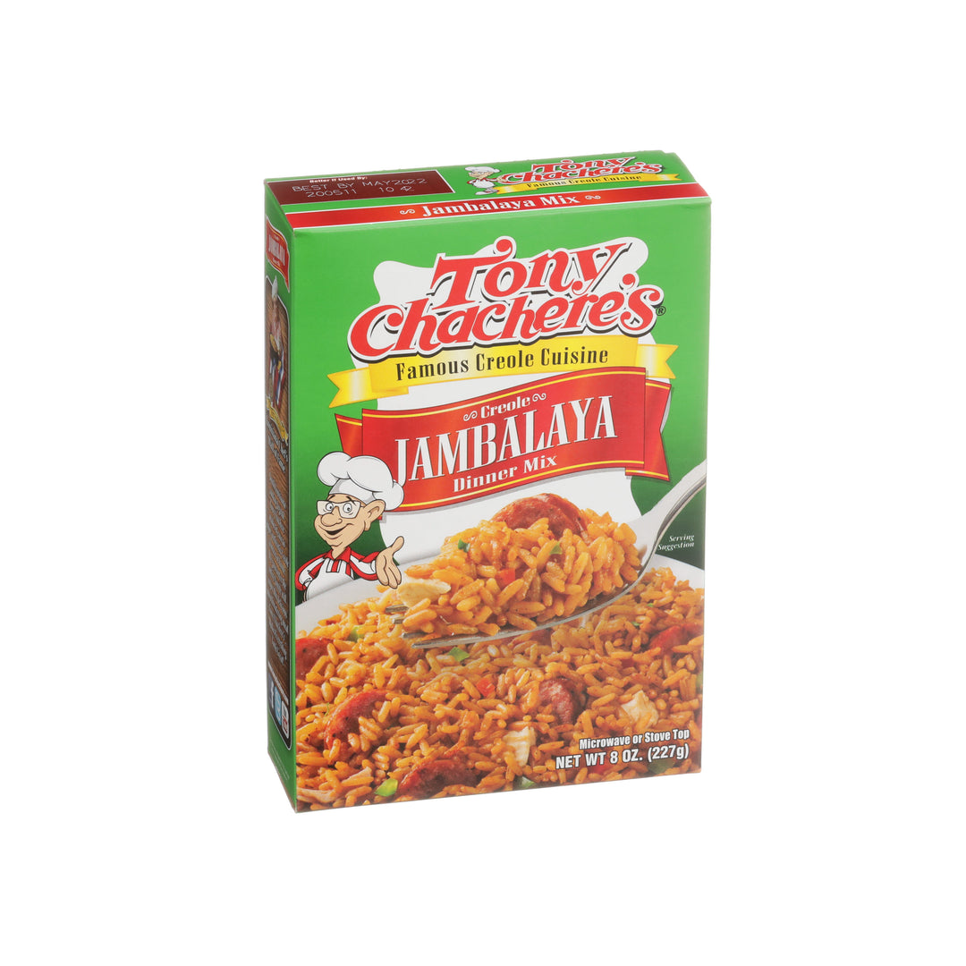 Tony Chachere's Creole Foods Jambalaya Mix-8 oz.-12/Case