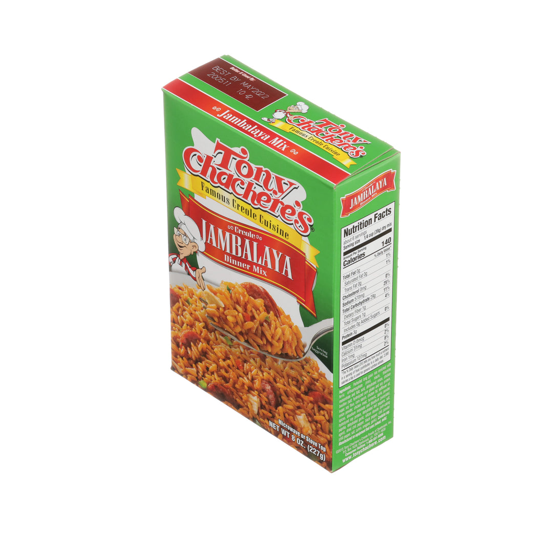 Tony Chachere's Creole Foods Jambalaya Mix-8 oz.-12/Case