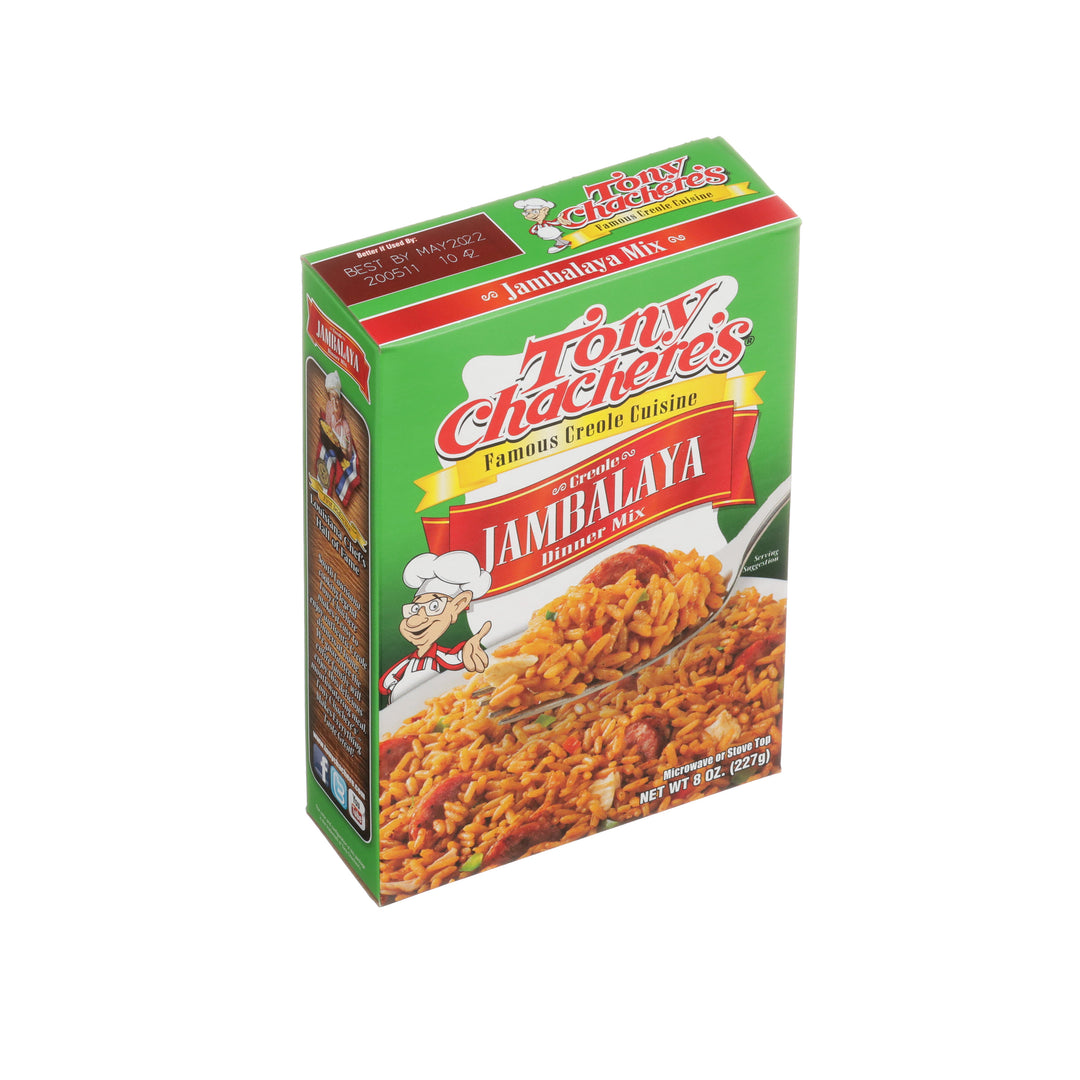 Tony Chachere's Creole Foods Jambalaya Mix-8 oz.-12/Case