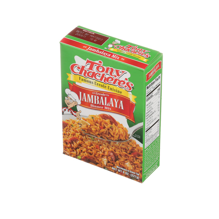 Tony Chachere's Creole Foods Jambalaya Mix-8 oz.-12/Case