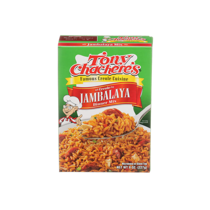 Tony Chachere's Creole Foods Jambalaya Mix-8 oz.-12/Case