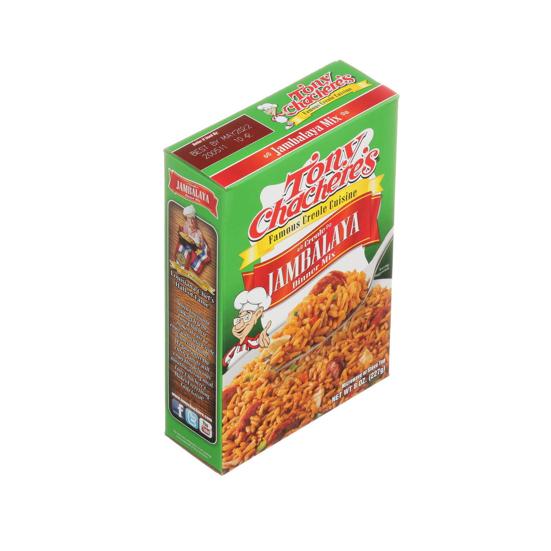 Tony Chachere's Creole Foods Jambalaya Mix-8 oz.-12/Case