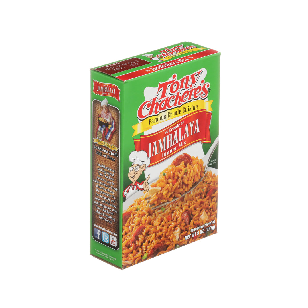 Tony Chachere's Creole Foods Jambalaya Mix-8 oz.-12/Case