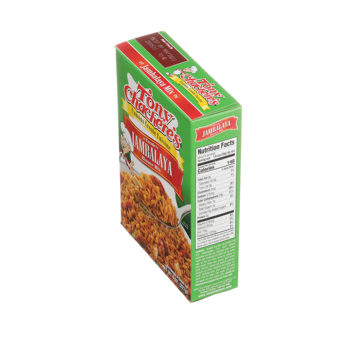 Tony Chachere's Creole Foods Jambalaya Mix-8 oz.-12/Case