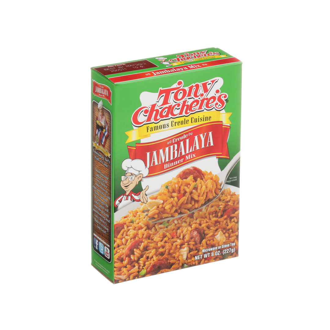 Tony Chachere's Creole Foods Jambalaya Mix-8 oz.-12/Case