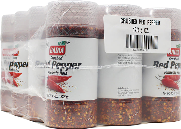 Badia Crushed Red Peppers 12/4.5 Oz.