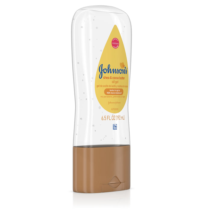 Johnson's Baby Baby Sheer Oil Gel-6.5 fl oz.-6/Box-4/Case