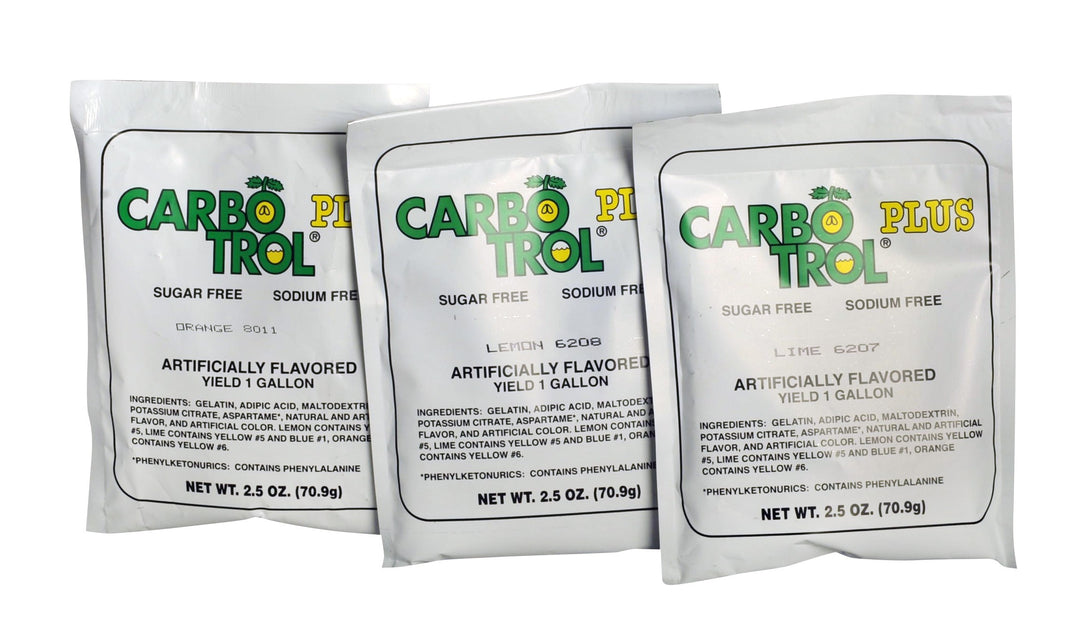 Carbotrol Citrus Flavored Gelatin Mix-2.5 oz.-1/Box-18/Case