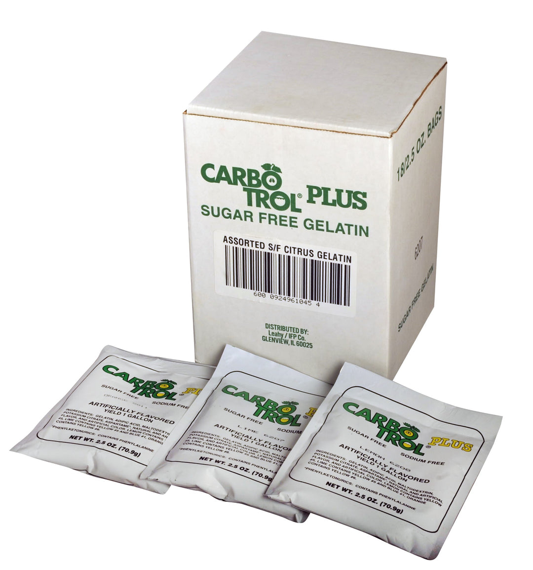 Carbotrol Citrus Flavored Gelatin Mix-2.5 oz.-1/Box-18/Case