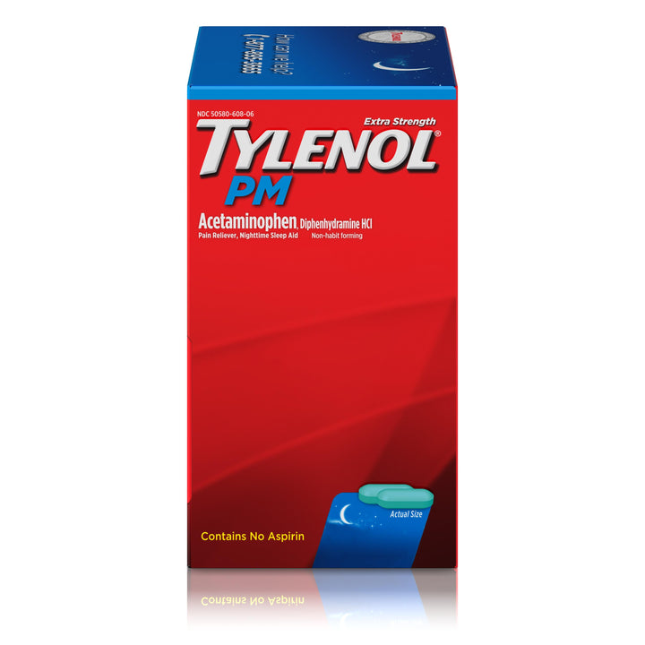 Tylenol Pm Extra Strength Acetaminophen Caplets 36/100 Cnt.