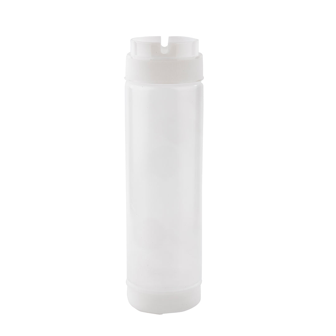 Tablecraft 24 oz. Invertatop Valvetop Squeeze Dispenser-12 Each-1/Case