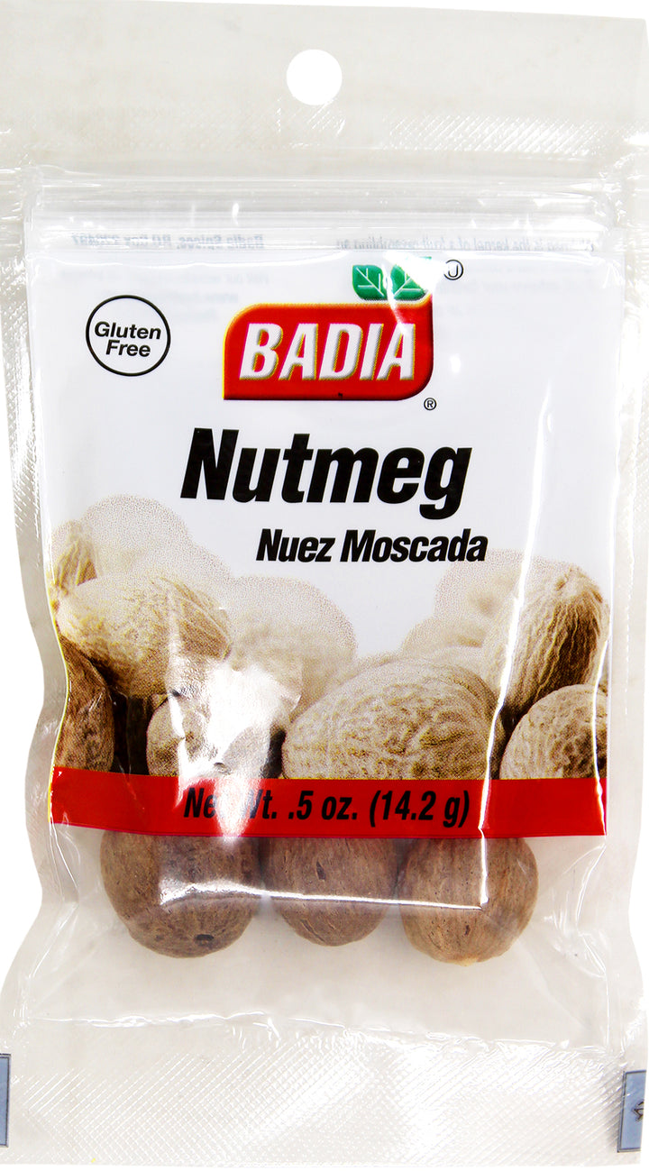 Badia Nutmeg Whole 576/0.5 Oz.