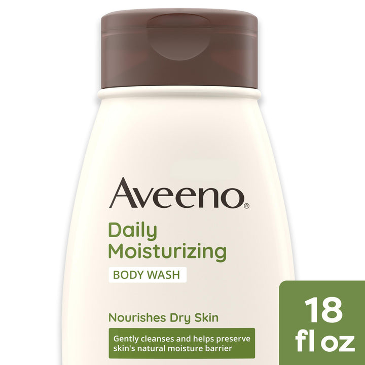 Aveeno Daily Moisturizing Body Wash 12/18 Fl Oz.