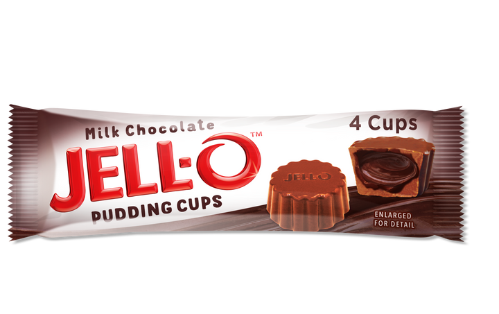 Jell-O Pudding Cups-12 Count-8/Case