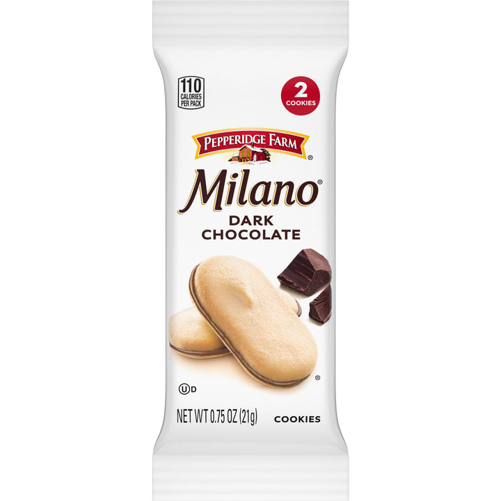 Pepperidge Farms Milano Dark Chocolate Cookies-0.75 oz.-120/Case
