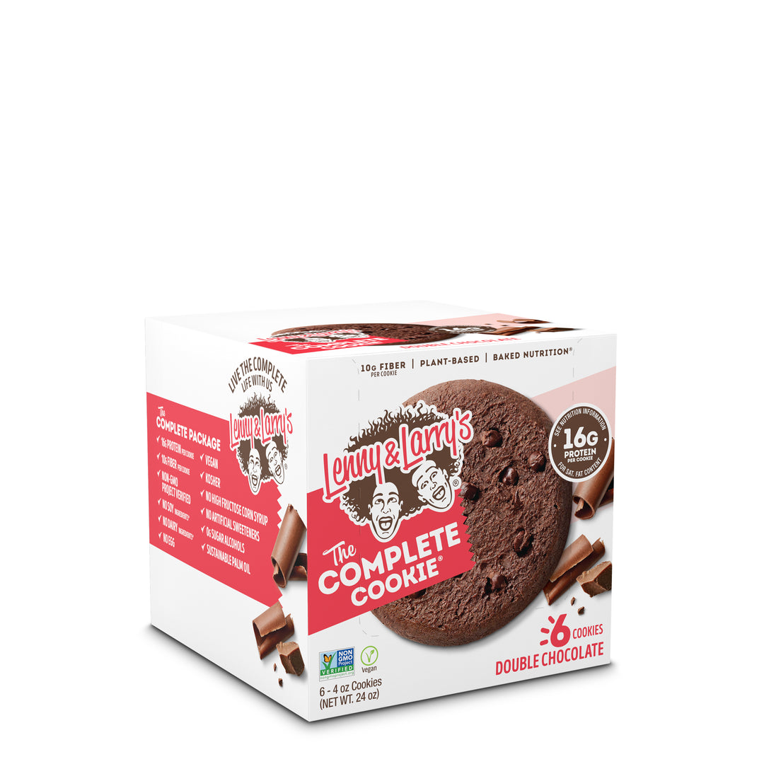 Lenny & Larry's Complete Cookie Double Chocolate Complete Cookie 4 oz.-4 oz.-6/Box-12/Case